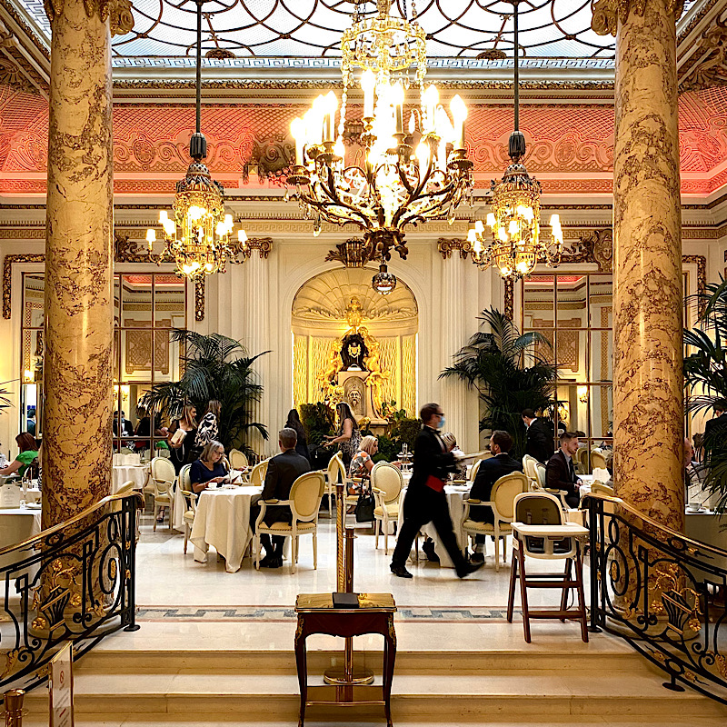 The Ritz Palm court. delicious and indulgent afternoon tea in london 