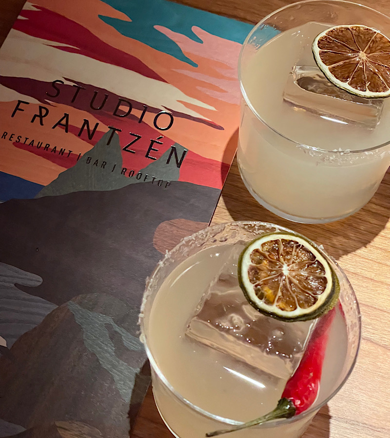 margaritas at studio frantzen