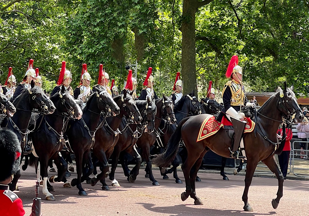 Trooping the colour Platinum Jubilee