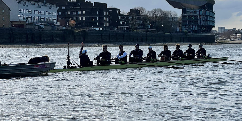 Oxford and Cambridge boat race 2022