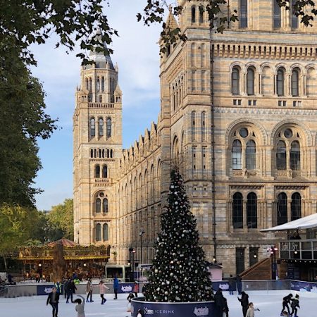 Ice skating in London 2019