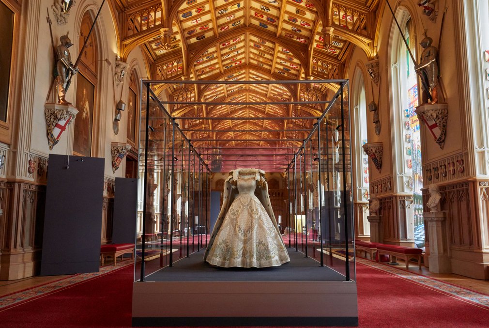 Queen Elizabeth the II Coronation Gown