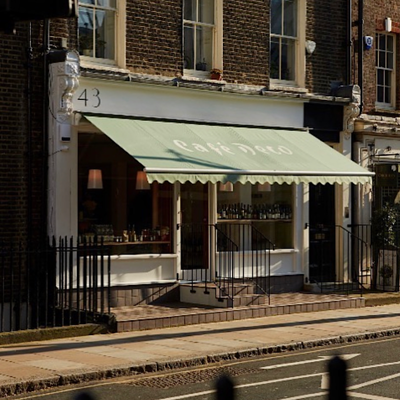 7 special london restaurants Cafe Deco