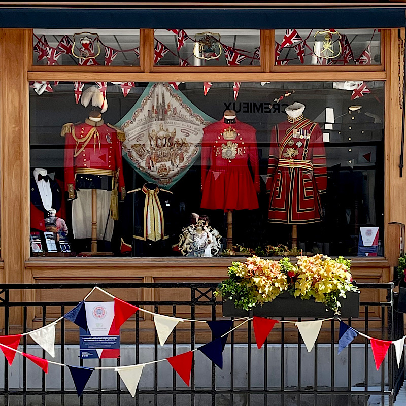 Savile Row shop front