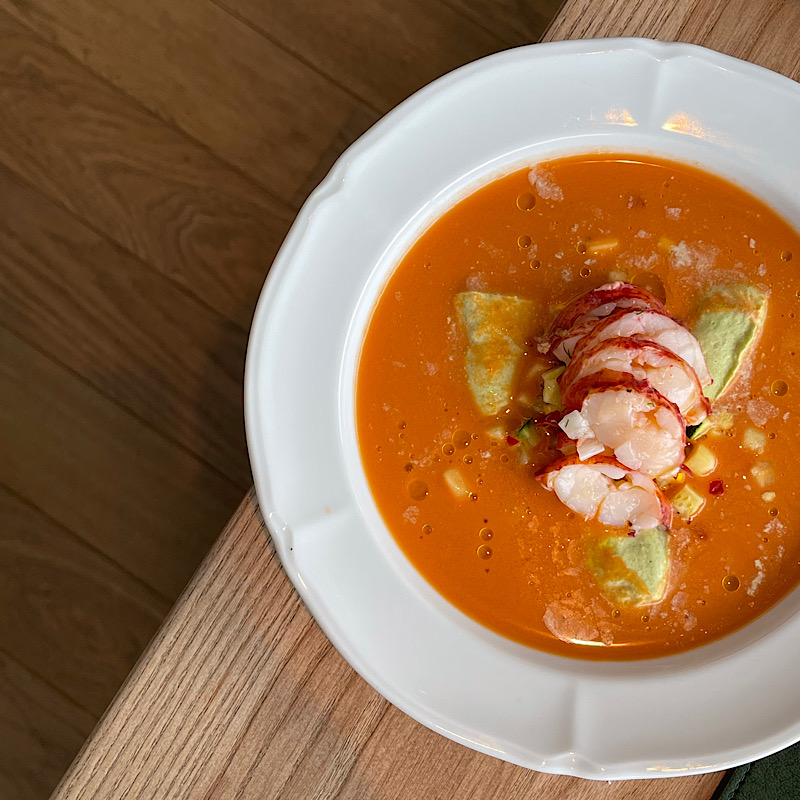 gazpacho at The portrait