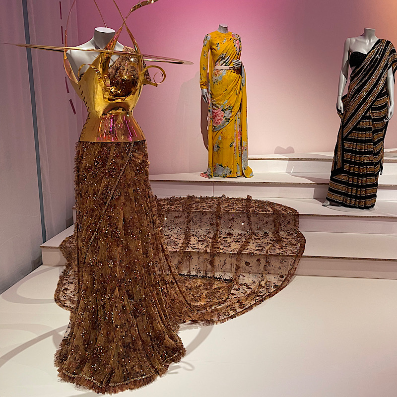 offbeat sari at Design Museum