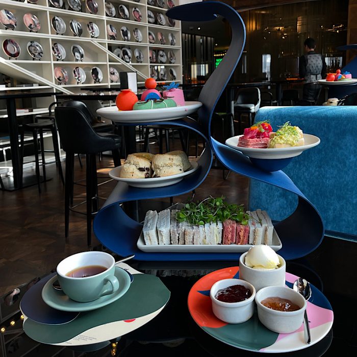 W Hotel afternoon tea