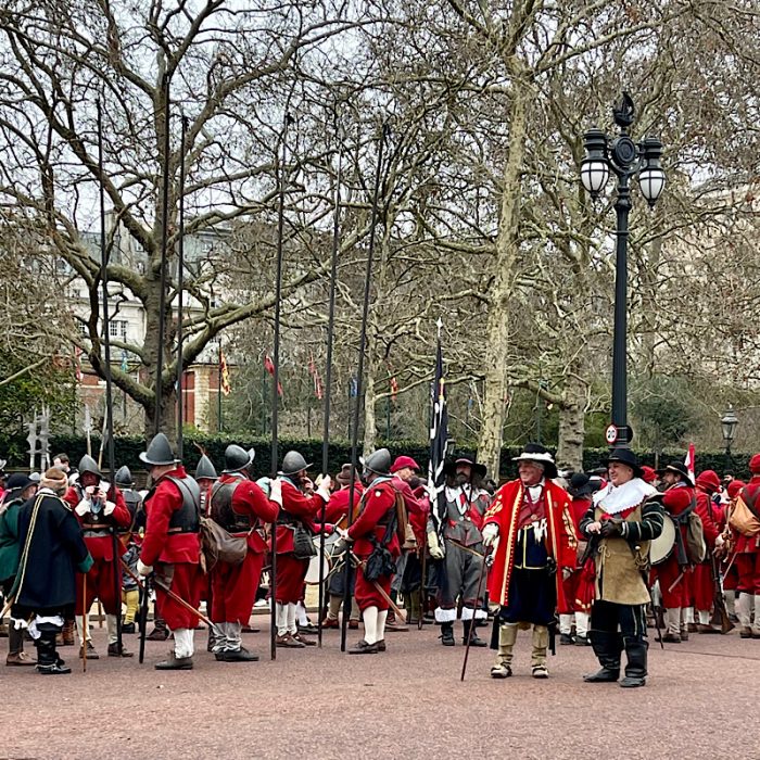 Civil War re-enactment in The Mall 