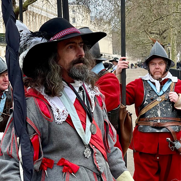 Charles I civil war re-enactment