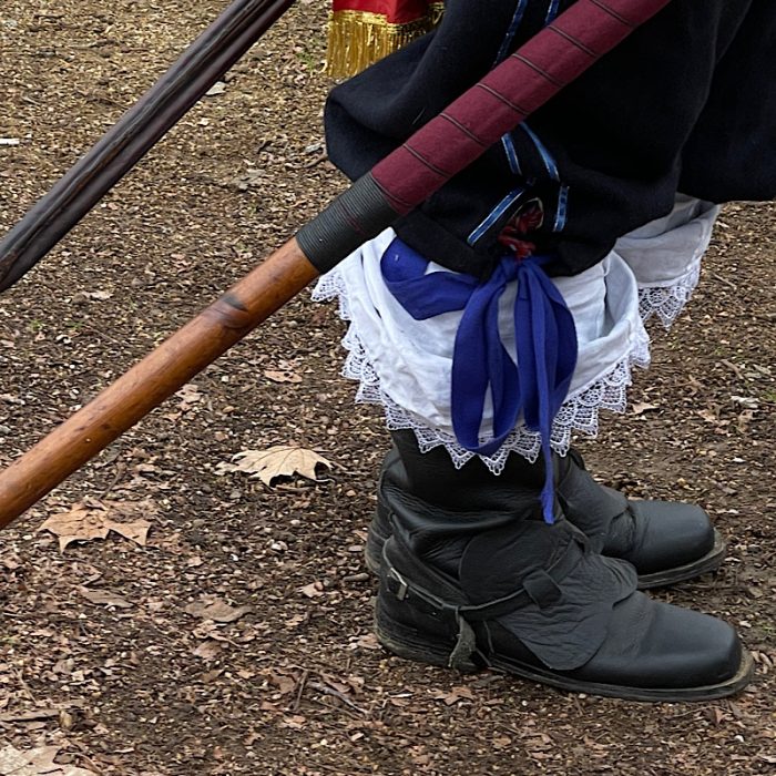 elaborate costumes for the civil war re-enactment