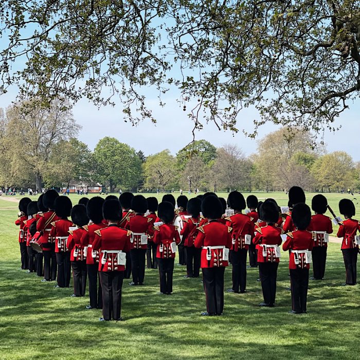 Kings guards in Hyde Park