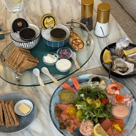 Raise the bar with a touch of caviar